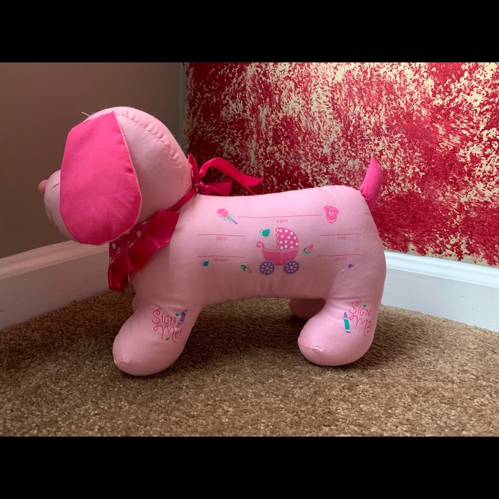 It’s A girl! UNSIGNED signature Dog for delivery